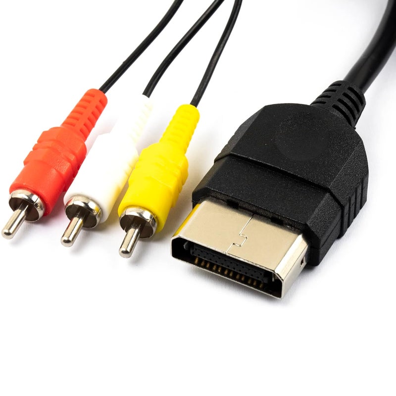 whiteeeen كابل AV 24 دبوس 1.8 متر / 6 قدم لجهاز Xbox الأصلي - Image 4